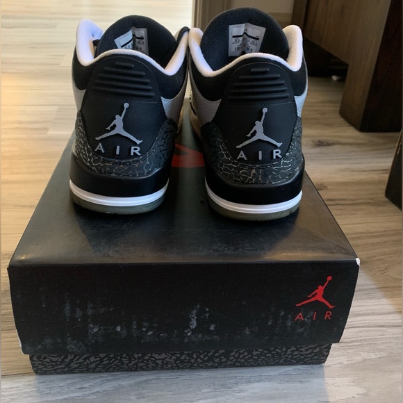Air Jordan Retro 3 - Wolf Grey - 2014 Release - Limited Edition - Picture 2 of 7